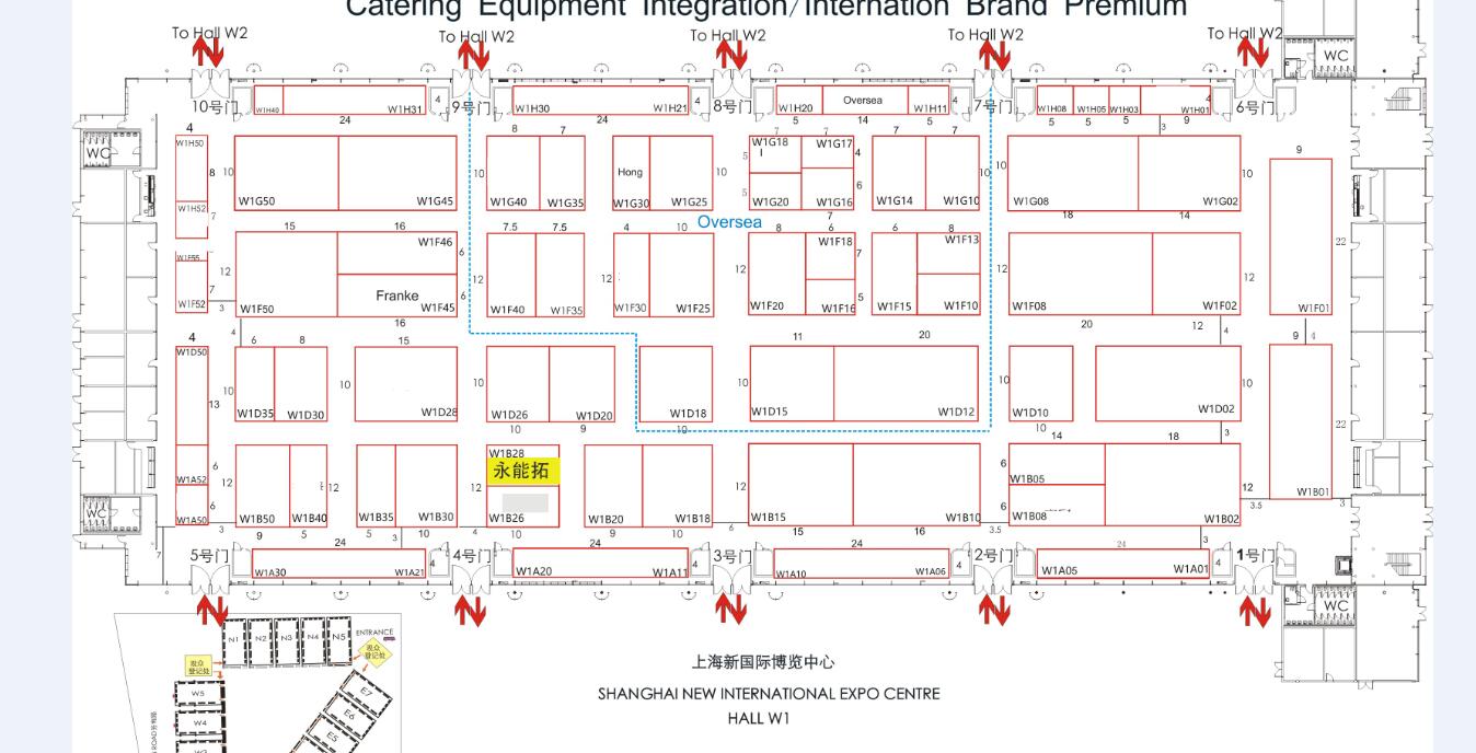 2018年将至,上海台新确定参加展会信息如下: 1、 Hotelex Shanghai 第二十七届上海国际酒店用品博览会 展会时间:2018.3.26-3.29 展位号:W1B28 展会地址:上海新国际博览中心(上海市浦东新区龙阳路2345号) 2、 Bakery China 第二十一届中国国际烘烤展览会 展会时间:2018.